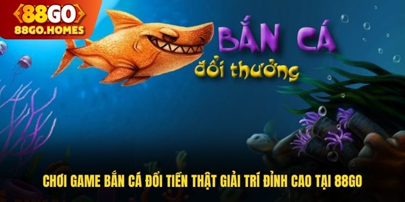 Chơi Game Bắn Cá Đổi Tiền Thật Giải Trí Đỉnh Cao Ở 88GO